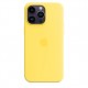 Apple Funda de silicona con MagSafe para el iPhone 14 Pro Max - Amarillo canario